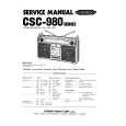 CROWN CSC-980 Service Manual