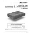 PANASONIC TUPTA500U Owner's Manual