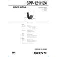 SONY SPP121 Service Manual