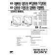 SONY KV-20MK10 Service Manual
