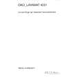 AEG LAV4231 Owner's Manual
