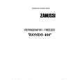 ZANUSSI ZF4YELS Owner's Manual