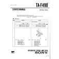 SONY TAF470C Service Manual