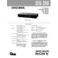 SONY SEQ300 Service Manual