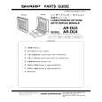 SHARP AR-DU3 Parts Catalog