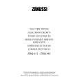 ZANUSSI FLS412 Owner's Manual