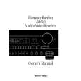 HARMAN KARDON AVR40 Owner's Manual