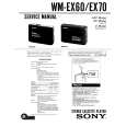 SONY WMEX70 Service Manual