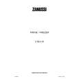ZANUSSI Z98/4W Owner's Manual