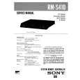 SONY RMS410 Service Manual