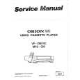ORION VP290RC Service Manual