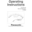 PANASONIC EV328 Owner's Manual