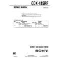 UNKNOWN CDX415RF Service Manual