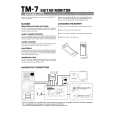 BOSS TM-7 Owner's Manual