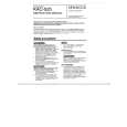 KENWOOD KAC525 Owner's Manual