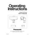 PANASONIC AWPH650 Owner's Manual