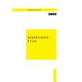 ZANUSSI ZT415 Owner's Manual