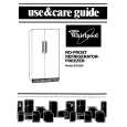 WHIRLPOOL ED19SKXRWR0 Owner's Manual