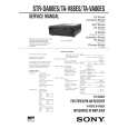 SONY TAV88 Service Manual