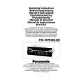 PANASONIC CQDP200LEE Owner's Manual