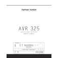 HARMAN KARDON AVR325 Owner's Manual