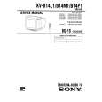 SONY KVB14L1 Service Manual