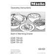 MIELE ESW700-25 Owner's Manual