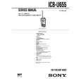 SONY ICBU655 Service Manual