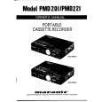 MARANTZ PMD-221 Owner's Manual