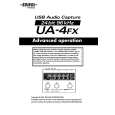 ROLAND UA-4FX Owner's Manual