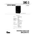 SONY SMS-3 Service Manual