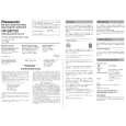 PANASONIC RFSW150 Owner's Manual
