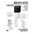 SONY MHCG77 Service Manual