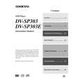 ONKYO DVSP303 Owner's Manual