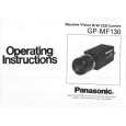 PANASONIC GPMF130 Owner's Manual
