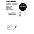 SHARP XG-XV1E Owner's Manual
