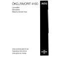 AEG FAV4150W Owner's Manual