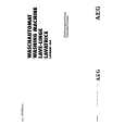 AEG LAV404 Owner's Manual