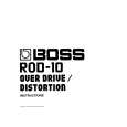 BOSS ROD-10 Owner's Manual