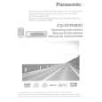 PANASONIC CQDVR592U Owner's Manual