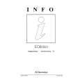 ELECTROLUX EOB831W Owner's Manual