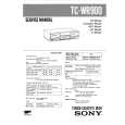 SONY TCWR900 Service Manual