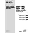 AIWA CSDTD39 Owner's Manual
