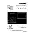 PANASONIC DMCFX9EG Owner's Manual