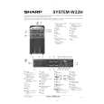 SHARP SYSTEMW44H Service Manual