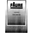 FAURE CCG400W3 Owner's Manual