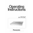 PANASONIC WVPS104C Owner's Manual