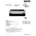 SANYO VHR330SP Service Manual