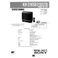 SONY KV21XSD Service Manual