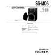 SONY SS-MD5 Service Manual